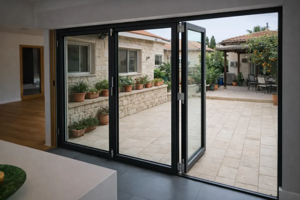 התקנת וטרינה בבית פרטי