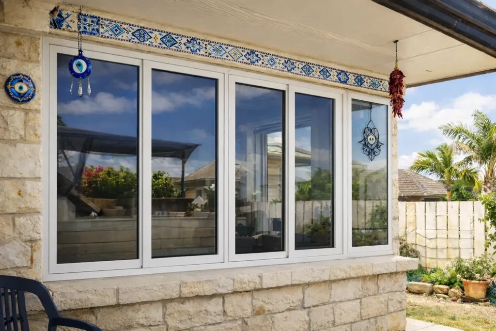 חלונות אלומניום לאחר התקנה באזור ירושלים