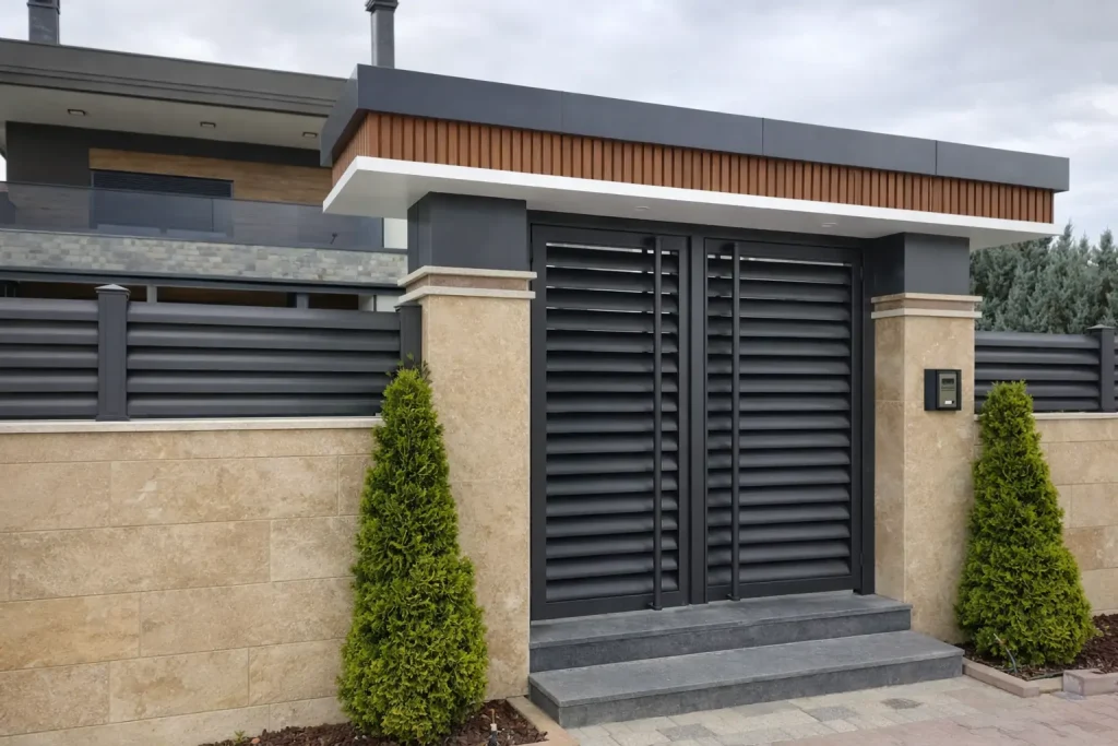 שער כניסה מאלומיניום